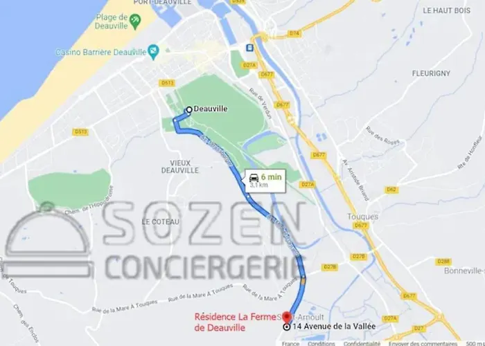 B08 1Er Etage La Ferme De Deauville 1 Ch Sozen C